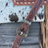 Georgia Conceal Carry Tooled Leather Purse - Dixies Western Wear 