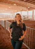 Peoria Scrub Top - Dixies Western Wear 