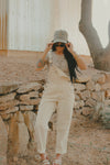SALE The Daphne Overalls in Linen