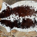 Tri-Color Hair On Cowhide Rug