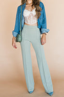 SALE The Zoey Stretch Trouser In Sage