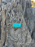 Authentic Western Turquoise Bar Necklace