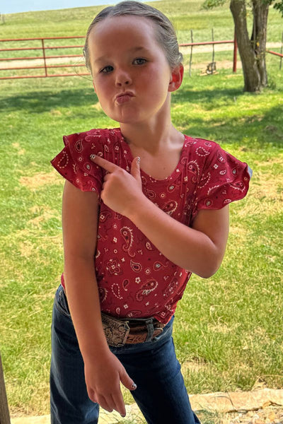 Bandana Babe Kids Top