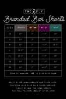 BRANDED BAR SHORTS