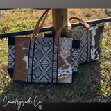 Charlene Cowhide Weekender Bag - Dixies Western Wear 