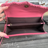 Piper Tooled Leather Wallet Wristlet - Dixies Western Wear 