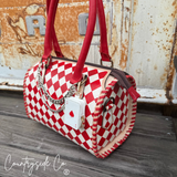 Aces High Decorated Checkered Speedy Bag - Dixies Western Wear 