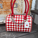 Aces High Decorated Checkered Speedy Bag - Dixies Western Wear 