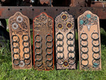 Genuine Western Tooled Leather Wild Rag Scarf Display Holder Keeper a Double B Wild Rags Exclusive