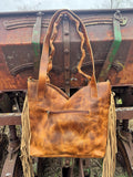 Turquoise Gypsy Tote Bag by Double B - Dixies Western Wear 