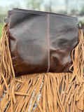 Genuine Western Spotted Cowhide Leather Purse and Wallet - Dixies Western Wear 