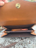 Desert Sunset Western Speedy Leather Purse with optional wallet - Dixies Western Wear 