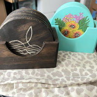 Wood Coasters - Set of 6