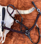 BuckStitch Betty Tack Set Pink/Black