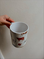 CREAM COW MUG