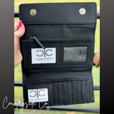 Panhandle Concealed Carry Cowhide Purse and Wallet BUNDLE