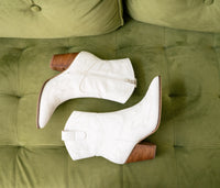 Plus One Booties in White