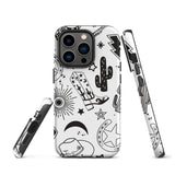 Black and White Western Themed Tough Case for iPhone®