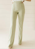 SALE The Zoey Stretch Trouser In Sage
