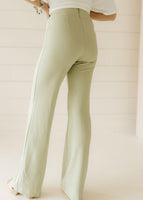 SALE The Zoey Stretch Trouser In Sage